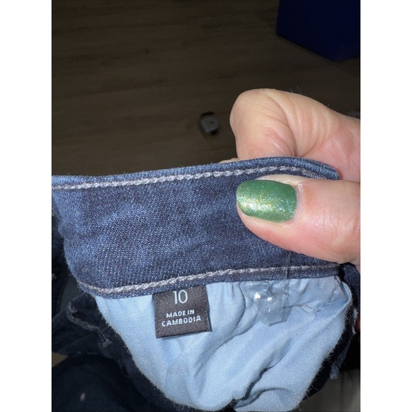 Simply Vera Vera Wang Women's Skinny Stretch Denim Jeans Size 10 Blue 30x27 - Picture 6 of 8